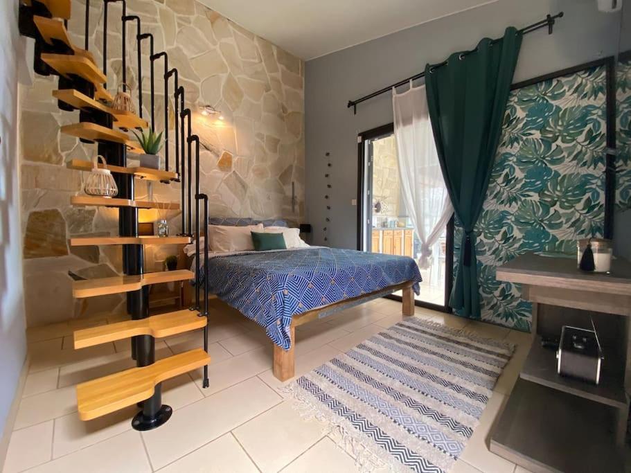 Cocooning Tropic Studio Avec Jacuzzi Privatif Saint-Louis Ngoại thất bức ảnh
